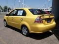 2009 Summer Yellow Chevrolet Aveo LT Sedan  photo #4