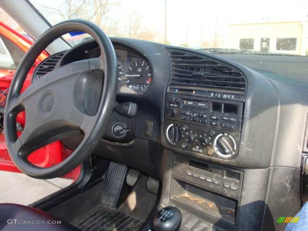 1992 3 Series 318i Sedan - Brilliant Red / Black photo #10