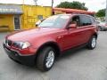 2004 Flamenco Red Metallic BMW X3 2.5i  photo #3