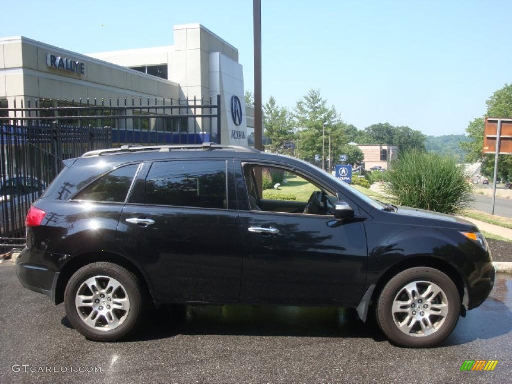 2007 MDX  - Formal Black Pearl / Parchment photo #3