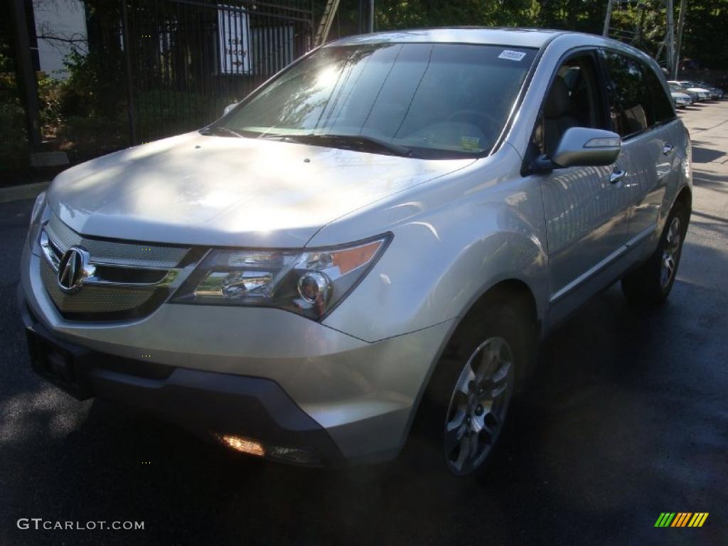 2007 MDX  - Billet Silver Metallic / Taupe photo #7