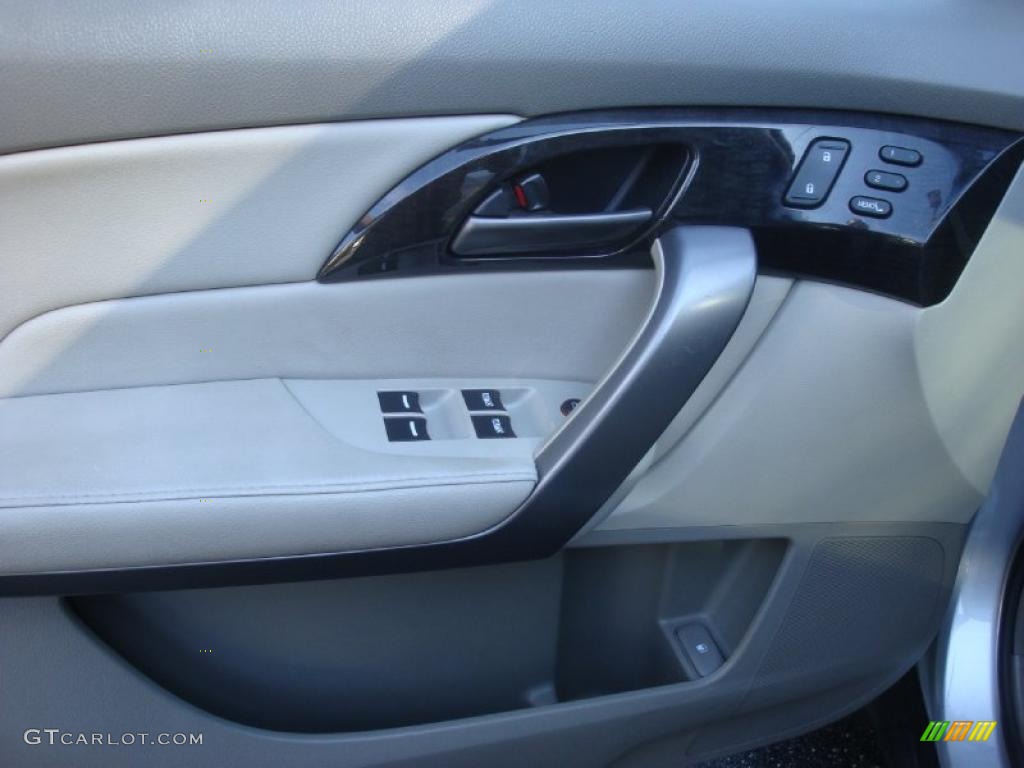 2007 MDX  - Billet Silver Metallic / Taupe photo #8