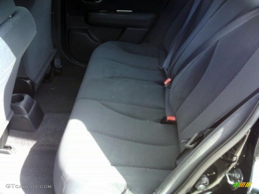 2011 Versa 1.8 S Hatchback - Super Black / Charcoal photo #9
