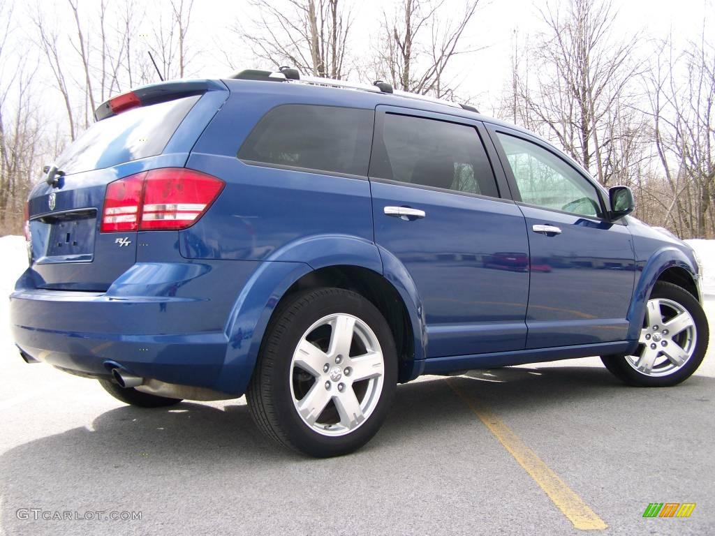 2009 Journey R/T - Deep Water Blue Pearl / Dark Slate Gray/Light Graystone photo #4