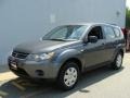 2007 Graphite Gray Pearl Mitsubishi Outlander ES  photo #1