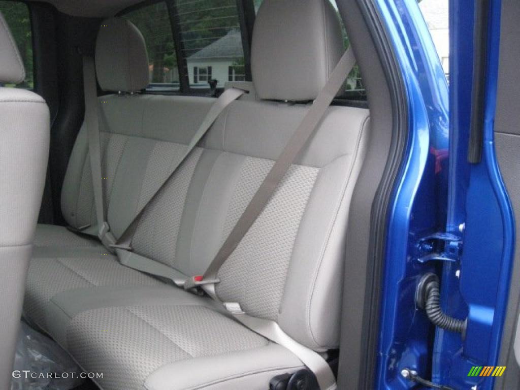 2010 F150 XLT SuperCab 4x4 - Blue Flame Metallic / Medium Stone photo #10