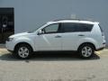 2007 Diamond White Pearl Mitsubishi Outlander LS 4WD  photo #3