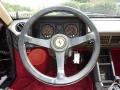 Cream 1986 Ferrari Testarossa Standard Testarossa Model Steering Wheel