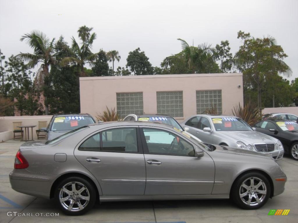 2008 E 350 Sedan - Pewter Metallic / Cashmere photo #2