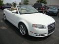 2007 Ibis White Audi A4 2.0T quattro Cabriolet  photo #4