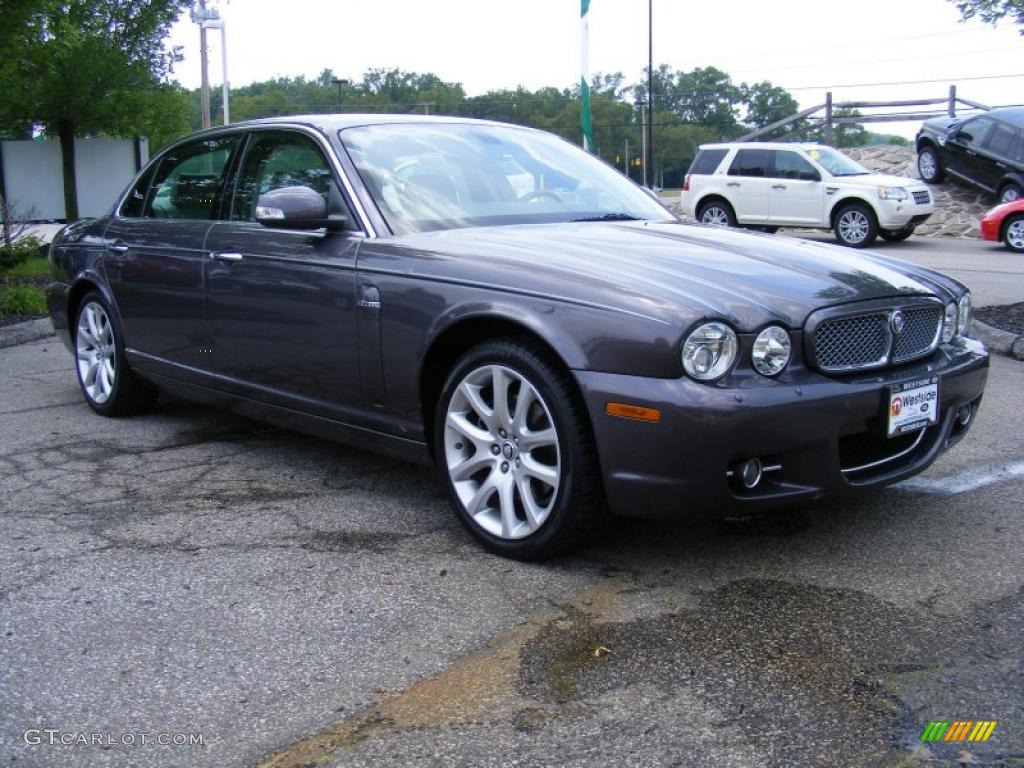 2008 XJ XJ8 L - Pearl Grey Metallic / Dove/Granite photo #7