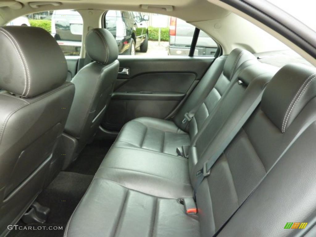 2008 Fusion SEL V6 AWD - White Suede / Charcoal Black photo #14