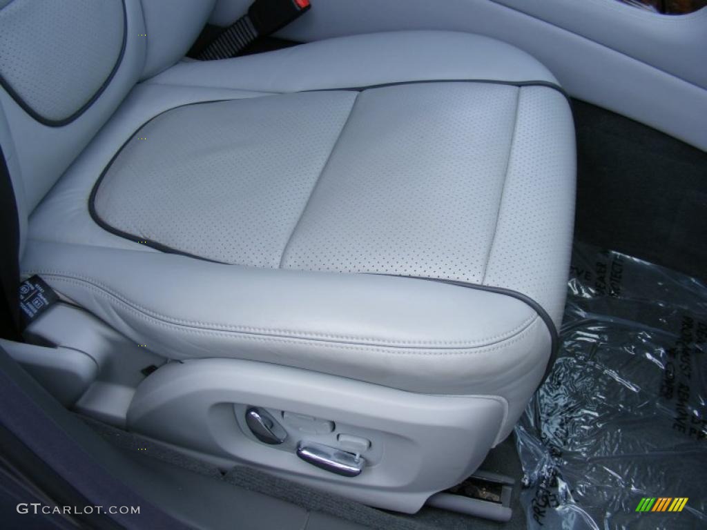 2008 XJ XJ8 L - Pearl Grey Metallic / Dove/Granite photo #14