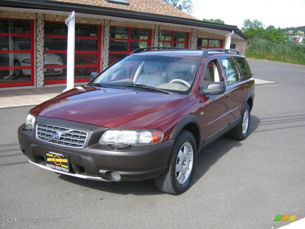 2001 V70 XC AWD - Venetian Red / Taupe photo #1