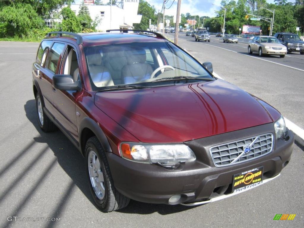 2001 V70 XC AWD - Venetian Red / Taupe photo #4