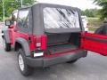 2010 Flame Red Jeep Wrangler Sport 4x4  photo #8