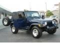 2004 Patriot Blue Pearl Jeep Wrangler Sport 4x4  photo #3