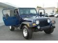 2004 Patriot Blue Pearl Jeep Wrangler Sport 4x4  photo #10