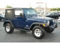 2004 Patriot Blue Pearl Jeep Wrangler Sport 4x4  photo #13