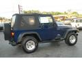 2004 Patriot Blue Pearl Jeep Wrangler Sport 4x4  photo #14