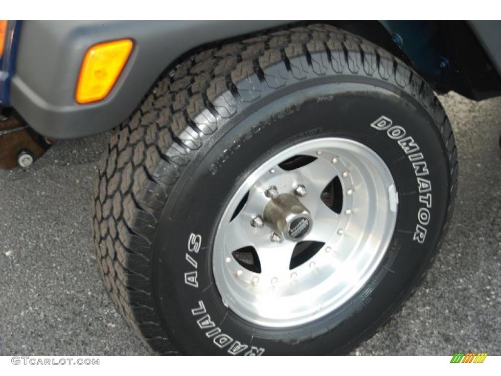 2004 Wrangler Sport 4x4 - Patriot Blue Pearl / Dark Slate Gray photo #38