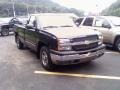 2004 Black Chevrolet Silverado 1500 LS Regular Cab 4x4  photo #2