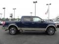 2010 Dark Blue Pearl Metallic Ford F150 Lariat SuperCrew  photo #2