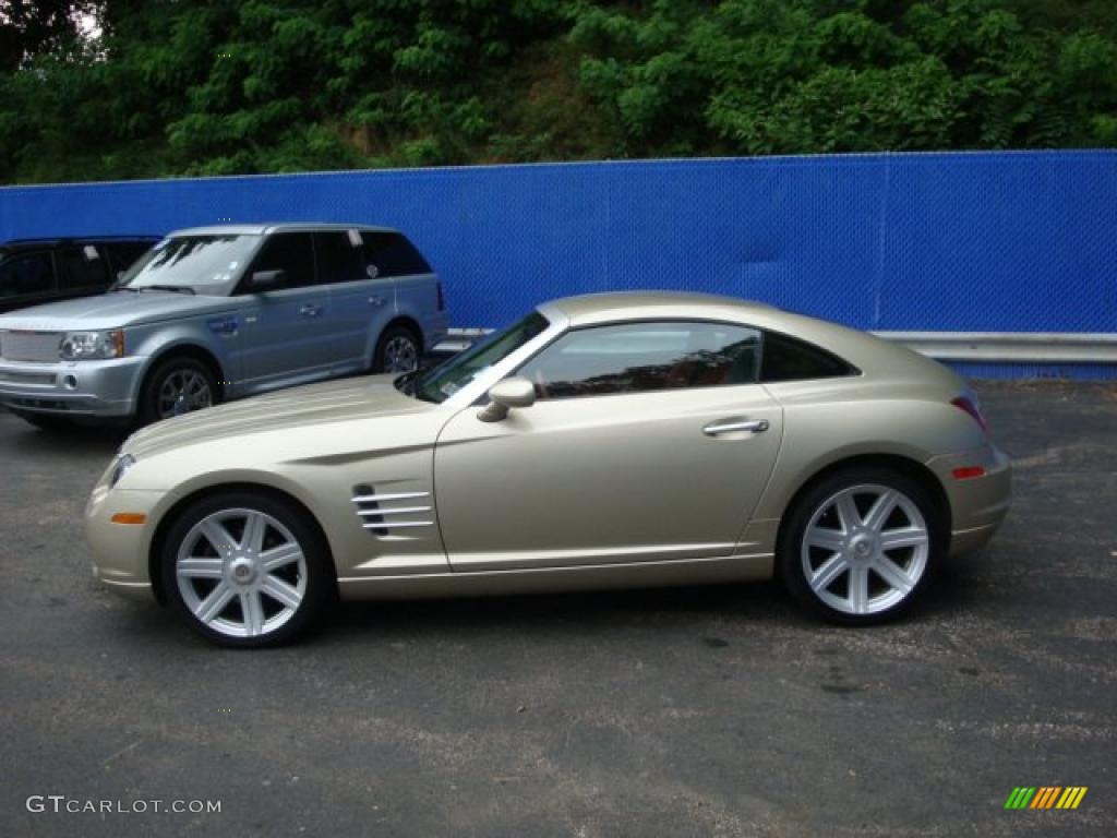 Oyster Gold Metallic 2007 Chrysler Crossfire Limited Coupe Exterior Photo #32867233