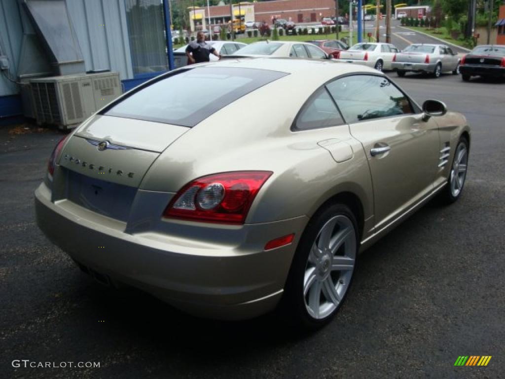 Oyster Gold Metallic 2007 Chrysler Crossfire Limited Coupe Exterior Photo #32867305