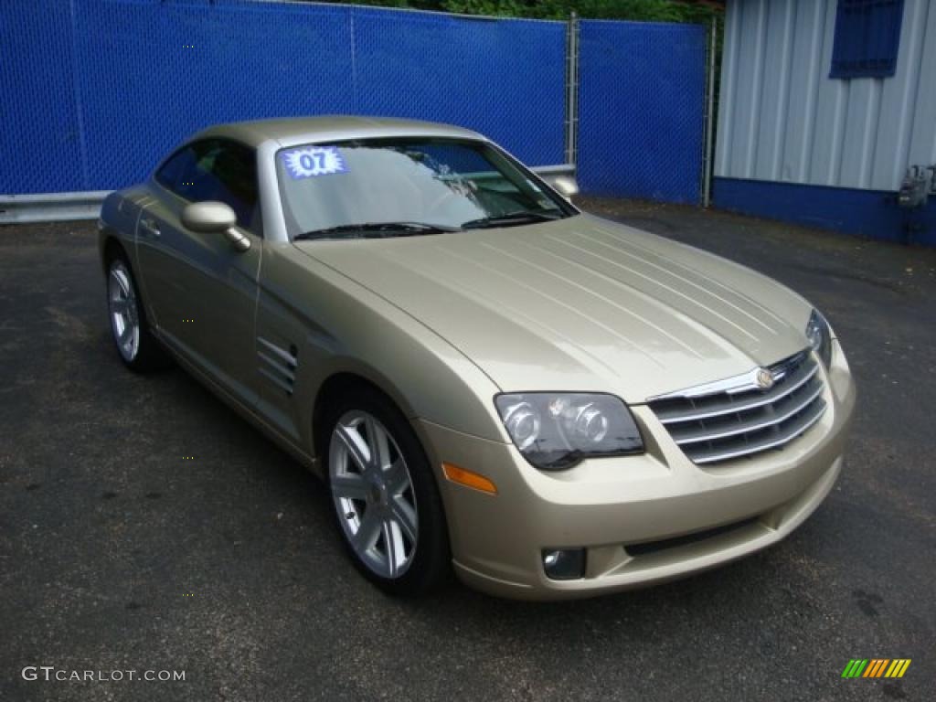 Oyster Gold Metallic 2007 Chrysler Crossfire Limited Coupe Exterior Photo #32867317