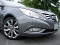 2011 Harbor Gray Metallic Hyundai Sonata SE  photo #2