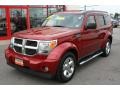 2008 Inferno Red Crystal Pearl Dodge Nitro SXT 4x4  photo #1