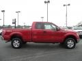 2010 Red Candy Metallic Ford F150 XLT SuperCab 4x4  photo #2