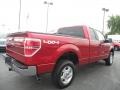 2010 Red Candy Metallic Ford F150 XLT SuperCab 4x4  photo #3