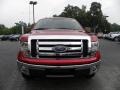 2010 Red Candy Metallic Ford F150 XLT SuperCab 4x4  photo #7