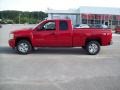 2010 Victory Red Chevrolet Silverado 1500 LT Extended Cab 4x4  photo #4