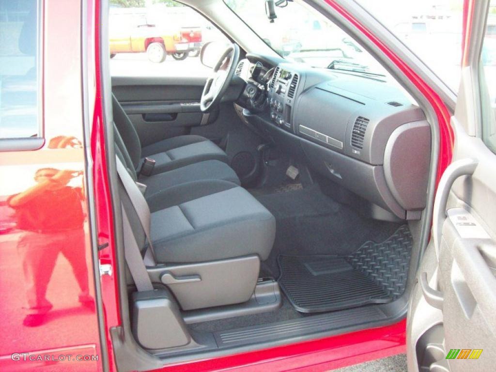 2010 Silverado 1500 LT Extended Cab 4x4 - Victory Red / Dark Titanium photo #6