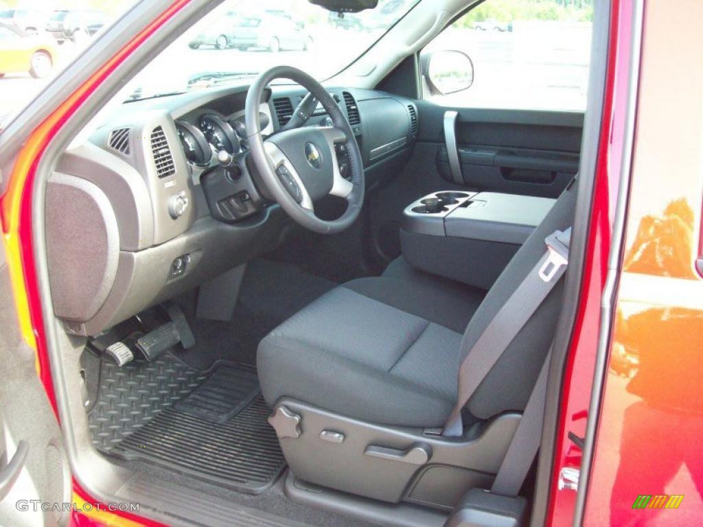 2010 Silverado 1500 LT Extended Cab 4x4 - Victory Red / Dark Titanium photo #19