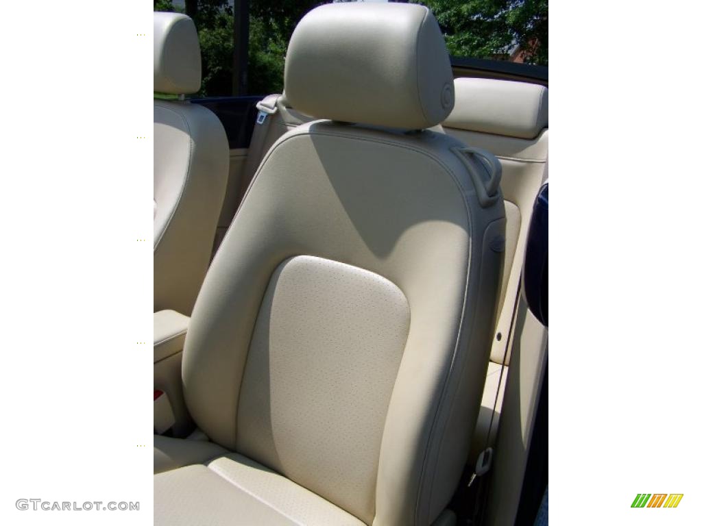 2004 New Beetle GLS Convertible - Galactic Blue Metallic / Cream Beige photo #12