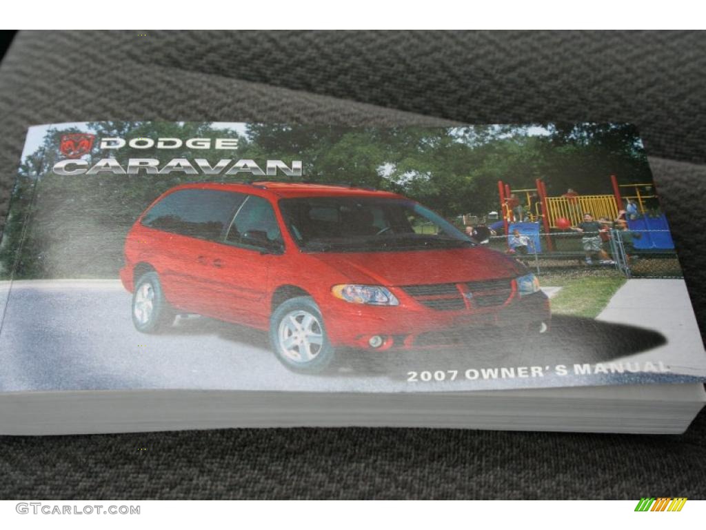 2007 Grand Caravan SXT - Marine Blue Pearl / Medium Slate Gray photo #4