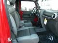 2010 Flame Red Jeep Wrangler Unlimited Sahara 4x4  photo #8