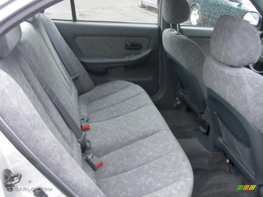2002 Elantra GLS Sedan - Silver Pewter / Gray photo #11