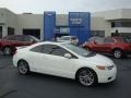 2008 Taffeta White Honda Civic Si Coupe  photo #1