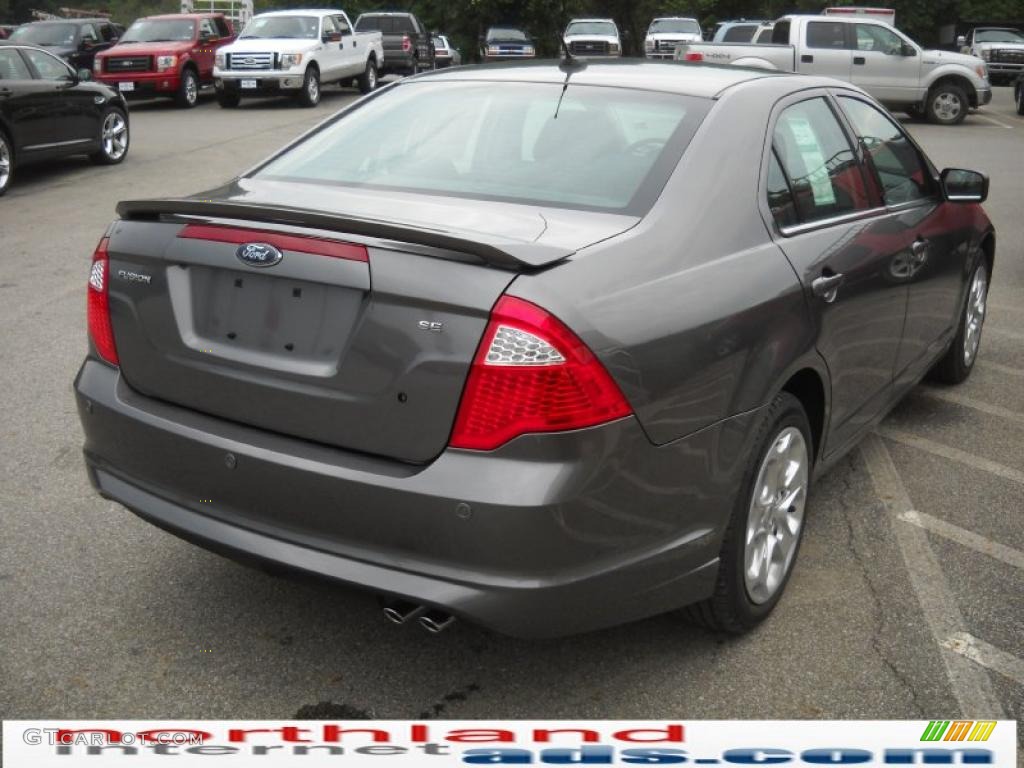 2010 Fusion SE - Sterling Grey Metallic / Charcoal Black photo #6