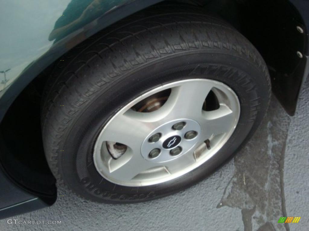 2003 Malibu LS Sedan - Dark Tropic Teal Metallic / Neutral Beige photo #9