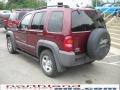 2003 Dark Garnet Red Pearl Jeep Liberty Sport 4x4  photo #8