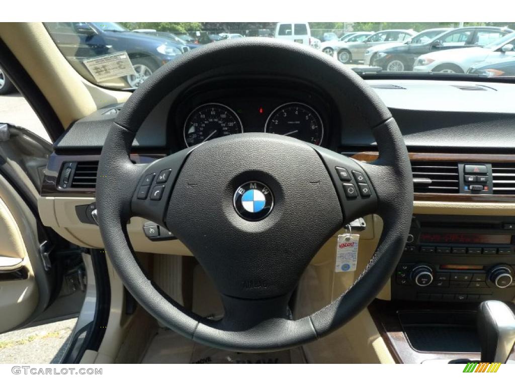2010 3 Series 328i xDrive Sedan - Platinum Bronze Metallic / Cream Beige photo #38