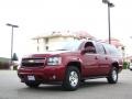 2010 Red Jewel Tintcoat Chevrolet Suburban LT 4x4  photo #11