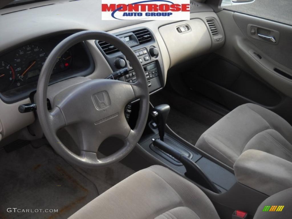 1999 Accord LX Sedan - Taffeta White / Gray photo #9