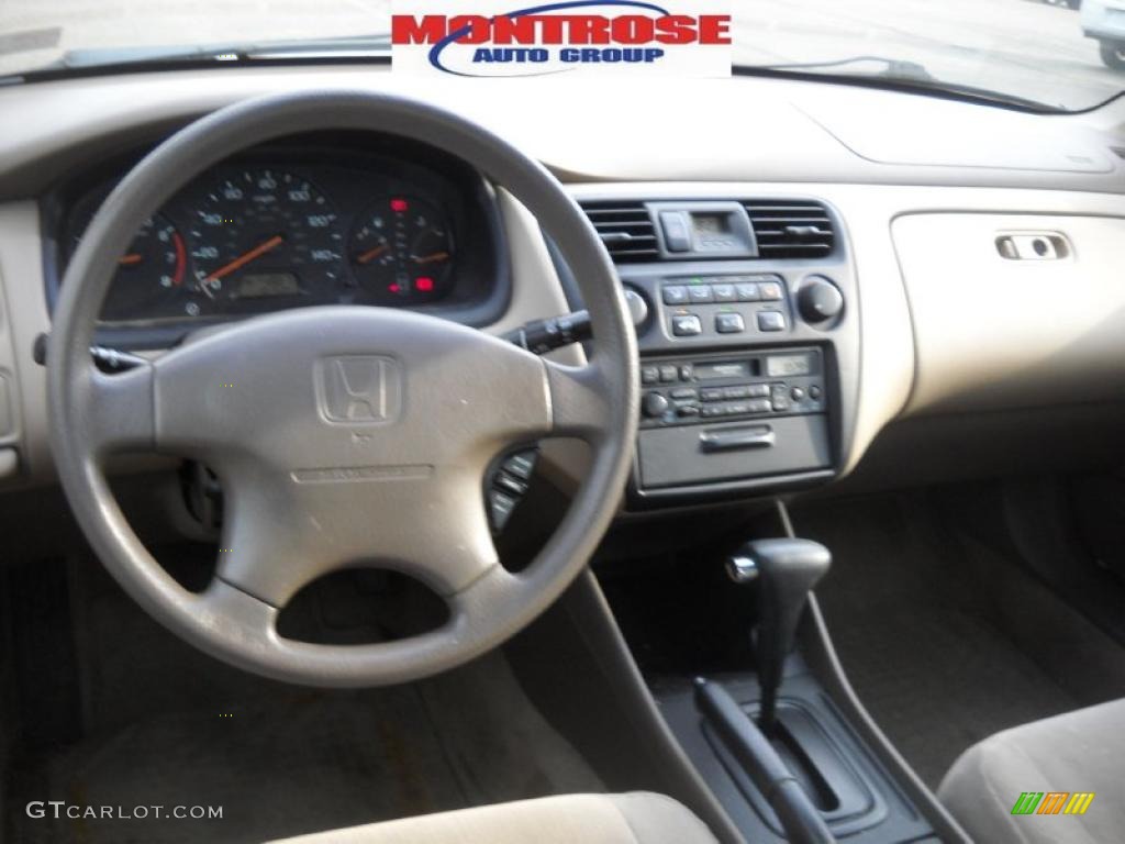 1999 Accord LX Sedan - Taffeta White / Gray photo #13